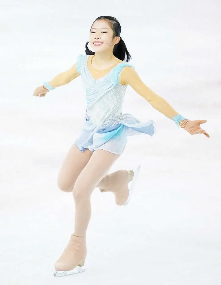 【画像・写真】中井亜美がジュニア女子2位「挑戦してみたい」4回転ルッツに意欲　東京選手権