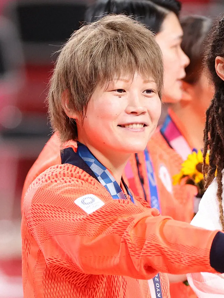 銀メダルを獲得した東京五輪で日本代表女子の主将を務めたデンソーの高田真希