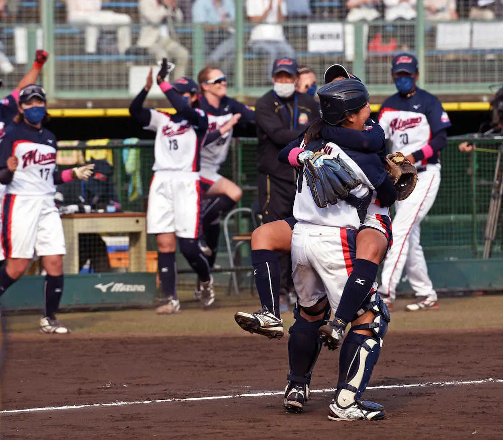 【画像・写真】大垣ミナモ　地元開催で7勝目　勝利の鍵は“丸ポーズ”