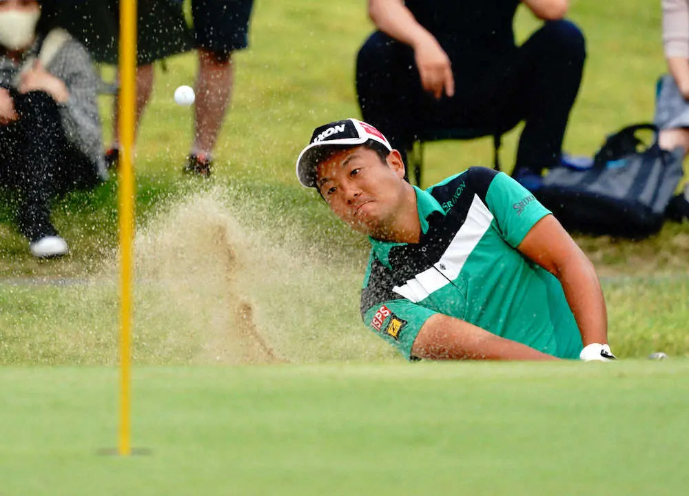 【画像・写真】稲森　6人目の大会3勝へ逆転V諦めん　「追い掛けられるより逆に追い掛けた方がいい」