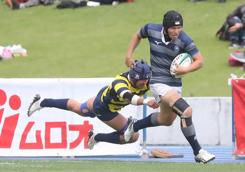【画像・写真】同大が仕切り直しの一戦で立命大からトライラッシュ　関西大学ラグビーAリーグ暫定首位に浮上