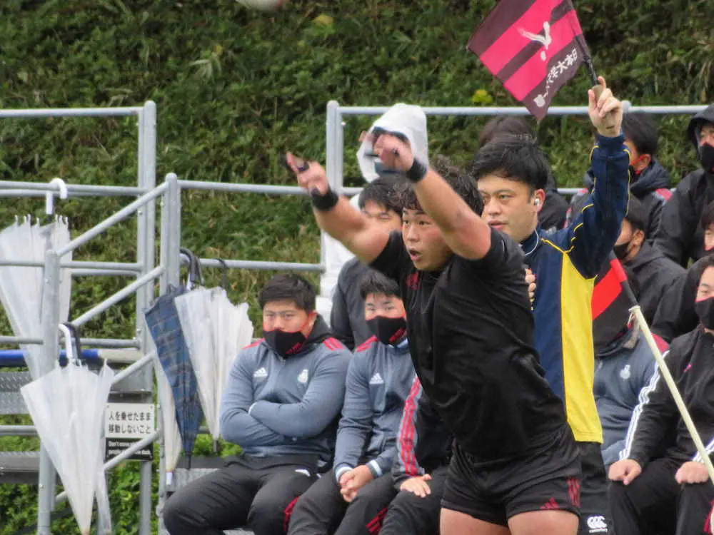 【画像・写真】またまた井上だ！4トライ＆3戦連続POMで日大3連勝に貢献　ラグビー関東大学リーグ戦
