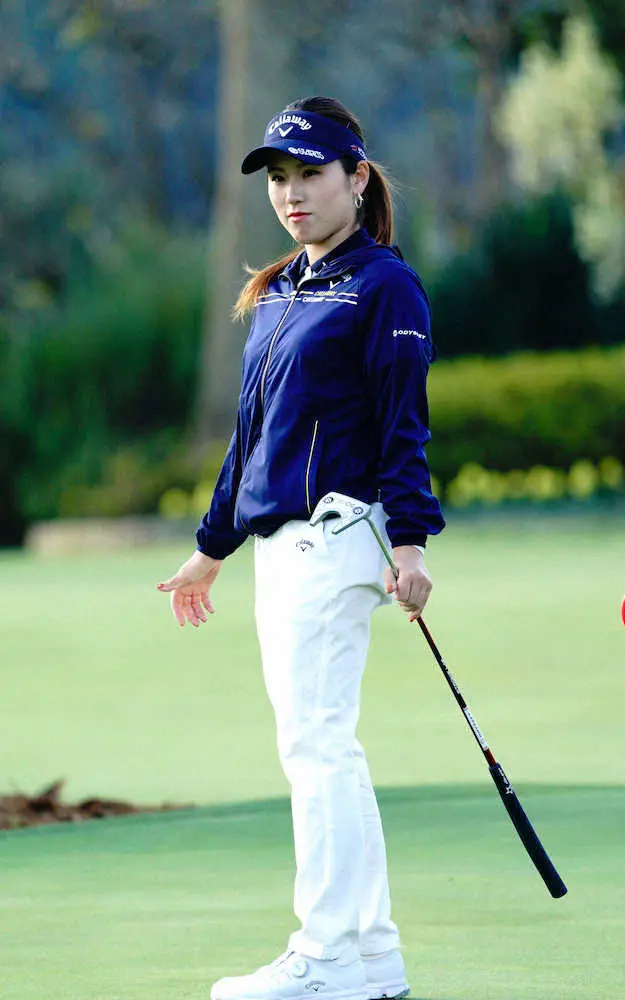 【画像・写真】賞金ランク3位・西村優菜　逆転女王へまずは予選突破から
