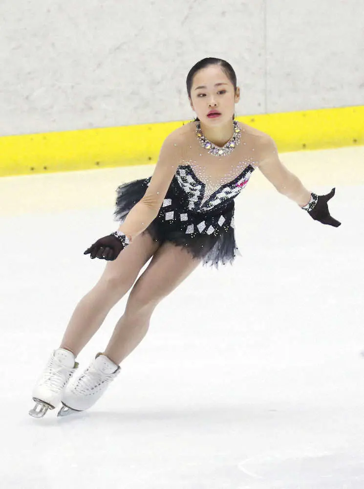 【画像・写真】島田麻央　全日本ノービスで浅田真央以来の連覇「4回転2本もいつかどこかで」