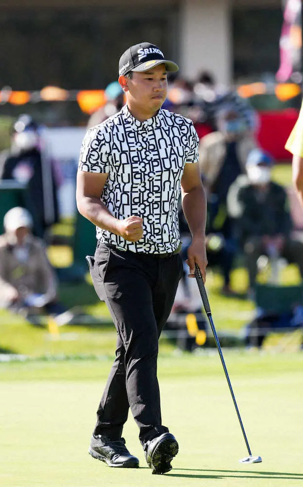 【画像・写真】植竹　イーグル締めで単独首位、ツアー初勝利へ「一打一打自分のゴルフに徹したい」