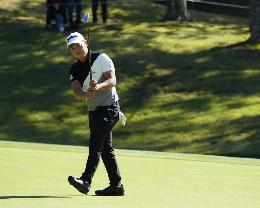 【画像・写真】植竹が5打差の単独首位　ツアー初優勝王手「パットがめちゃくちゃ入った」　ISPSハンダ第3日