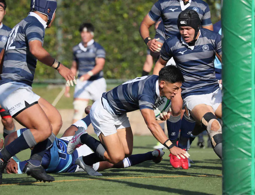 【画像・写真】同大の「ヒガシコンビ」が摂南大撃破に貢献　さあ次戦は京産大との首位攻防戦