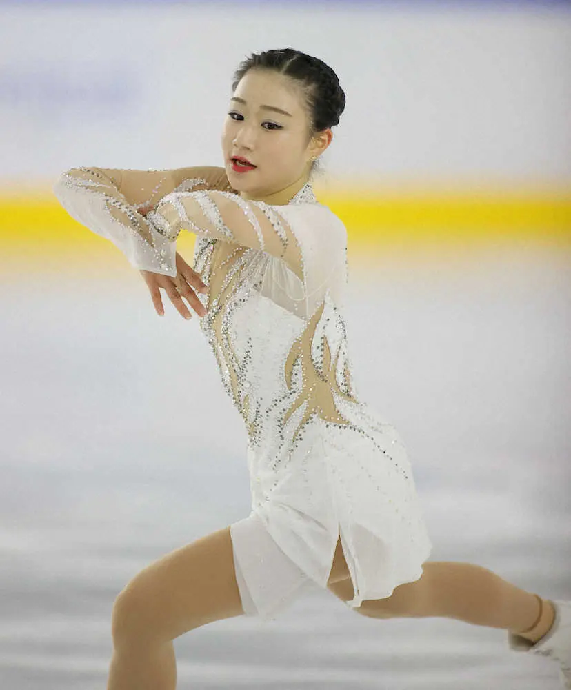 【画像・写真】河辺愛菜はSP53・30点　トリプルアクセルで転倒「力が入りすぎてしまった」　スケートカナダ
