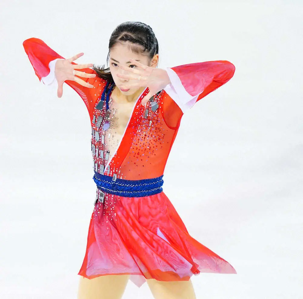 【画像・写真】住吉りをん182・56点で優勝　2位奥野友莉菜　3位千葉百音　東日本選手権ジュニア女子