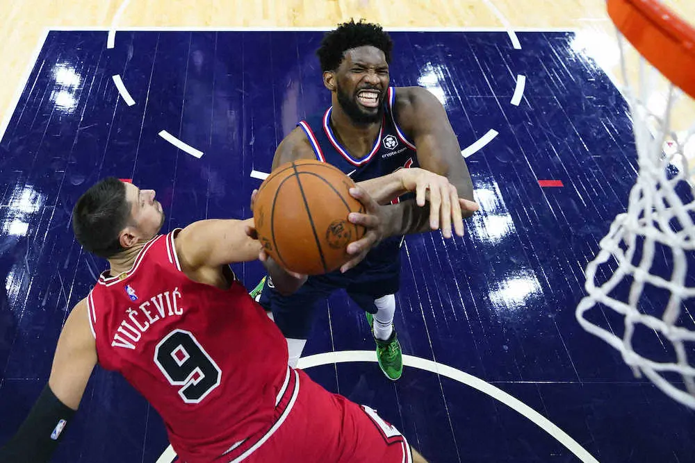 【画像・写真】76ersが4連勝　ブルズは2敗目　東地区の1敗チームはヒートだけ