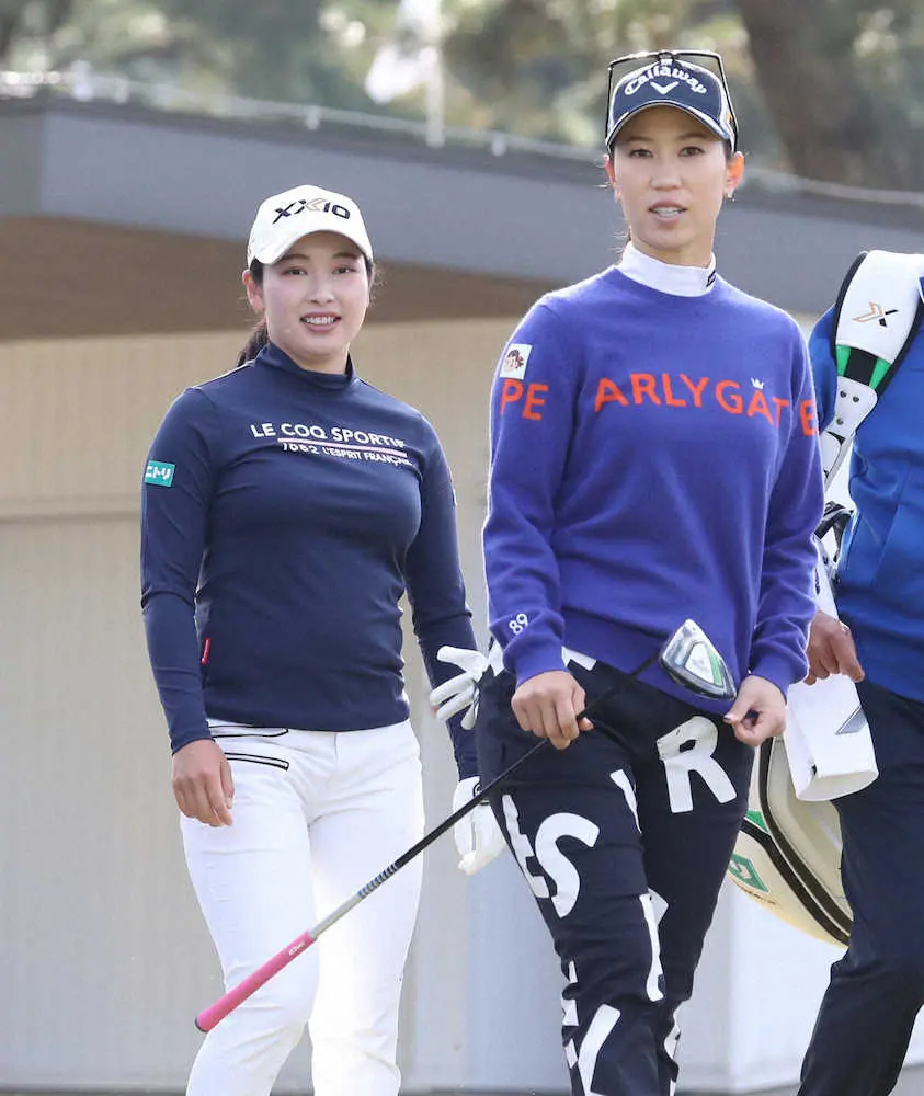 【画像・写真】小祝さくらが65で首位発進　仲宗根と渡辺が2打差の2位　渋野、笹生、稲見は24位