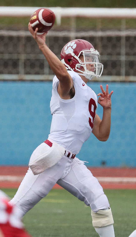アメフト立命大 1年前の 悪夢 を払拭する時が来た 打倒 関学大へqb野沢 攻め続けていきたい スポニチ Sponichi Annex スポーツ