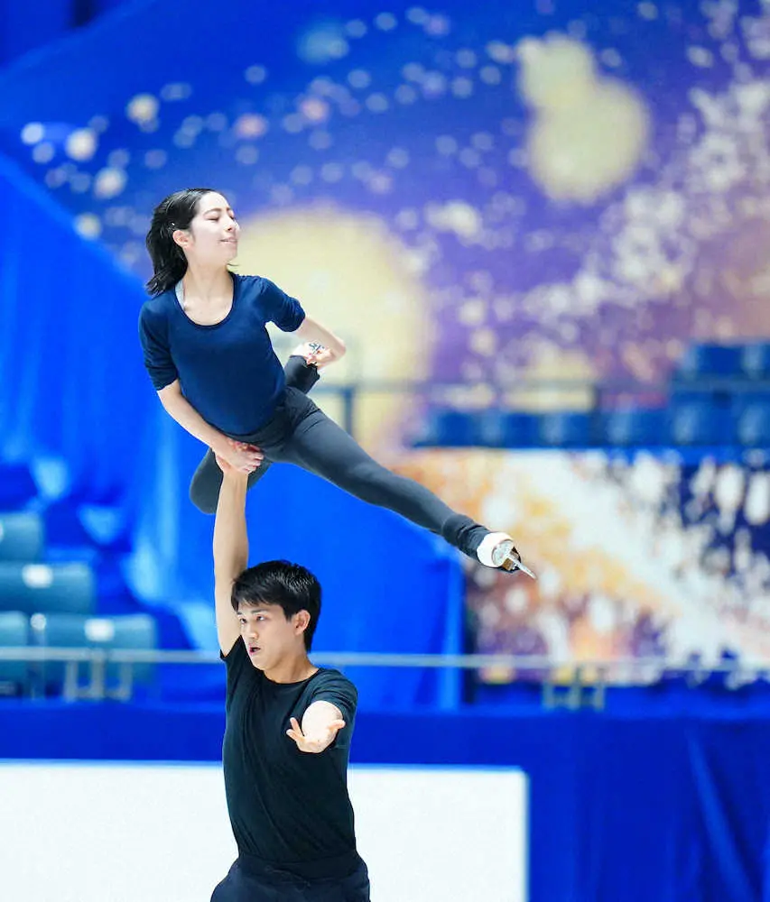 【画像・写真】“りくりゅう”ファイナル視界も　三浦「自分たちができることを最優先」NHK杯12日開幕