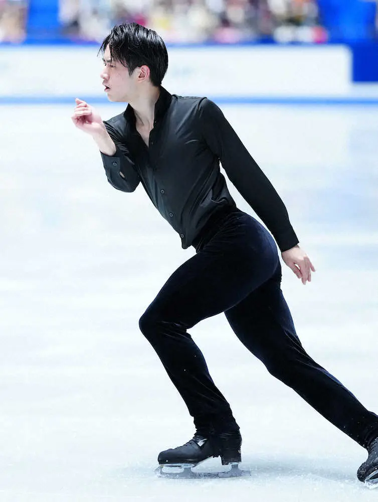 【画像・写真】宇野昌磨が今季ベスト102・58点でSP首位、山本草太は5位、三浦佳生は8位