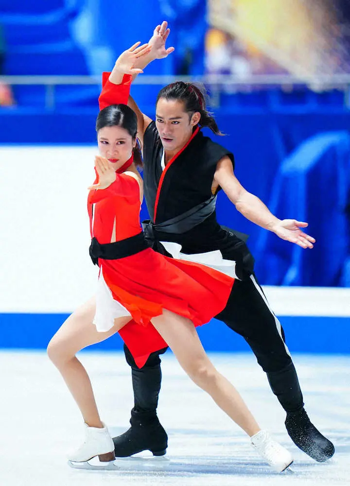 【画像・写真】村元、高橋組  魅せた“どっこいしょリフト”日本歴代最高得点で北京切符へ好発進「凄く自信ついた」
