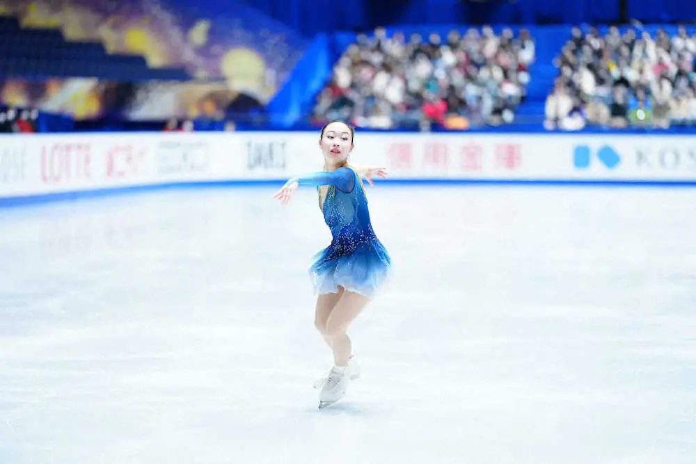 【画像・写真】松生理乃は合計186・17点「会場の雰囲気を楽しんで滑れた」