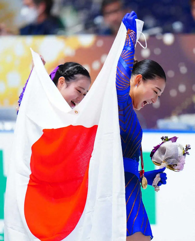 【画像・写真】坂本花織、NHK杯連覇でGPファイナルへ「今回の点数以上のものができるように」