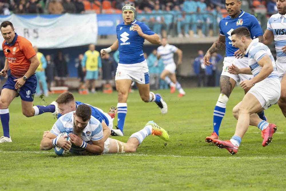 アルゼンチンがイタリアに5トライ快勝 テストマッチの連敗7で止める スポニチ Sponichi Annex スポーツ