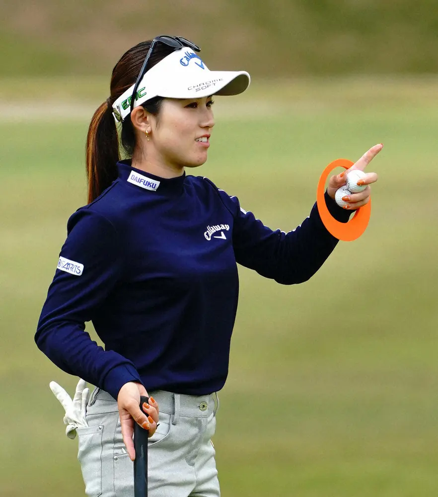 【画像・写真】西村　5ボギーで59位、逆転賞金女王消滅「あと2試合思い切って楽しんで頑張る」