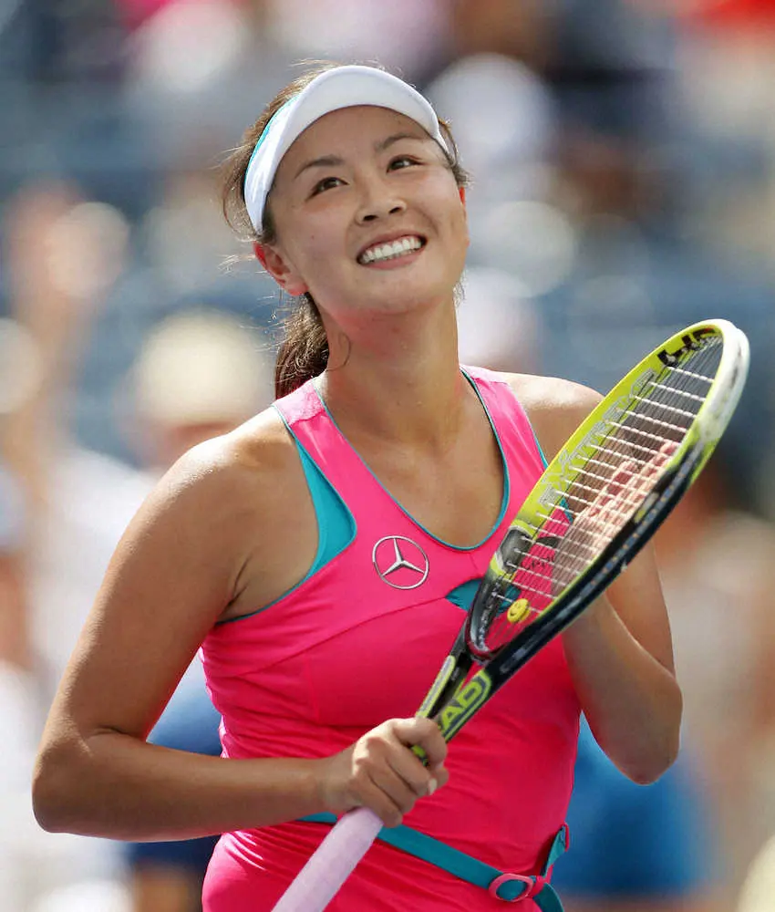 中国の女子プロテニス選手、彭帥（ロイター）