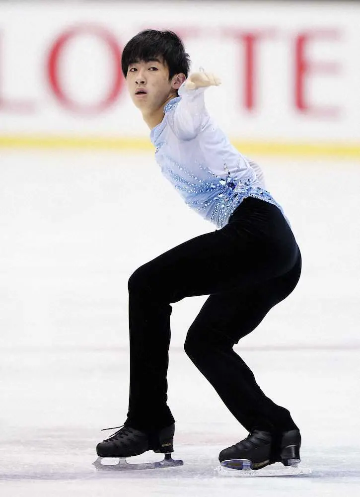 【画像・写真】壷井達也は合計227・60点で2位「4回転は悔しいけど…」　全日本ジュニア選手権フリー