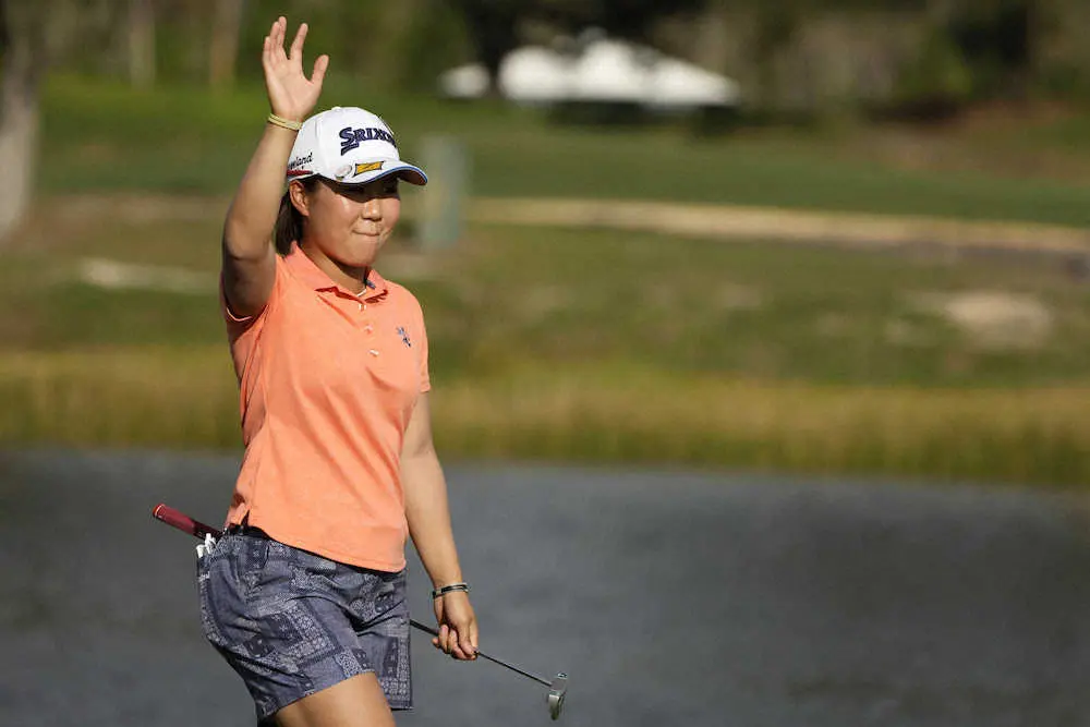 【画像・写真】畑岡は1打差の2位で賞金女王を逃す　高真栄が優勝　笹生は48位　米女子ゴルフ最終戦