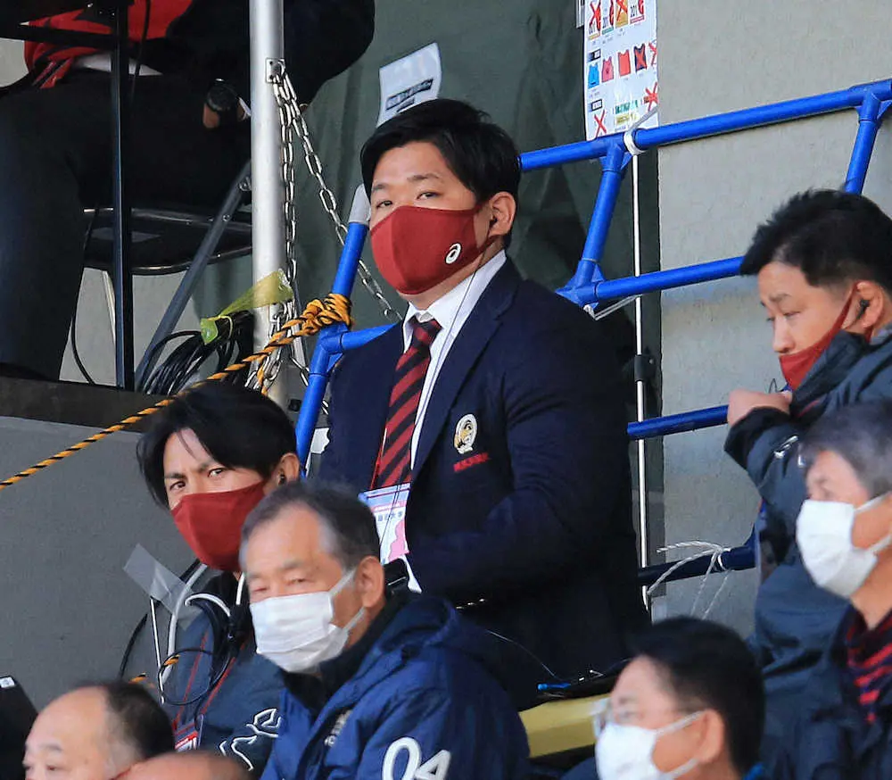 【画像・写真】早大・大田尾監督　勝利も日比野元監督に「“モールは何とかならないの？”と言われたと思う」