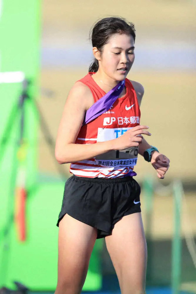 【画像・写真】【全日本実業団対抗女子駅伝】日本郵政グループ3連覇ならず　3区・広中が区間賞も出遅れ響き4位