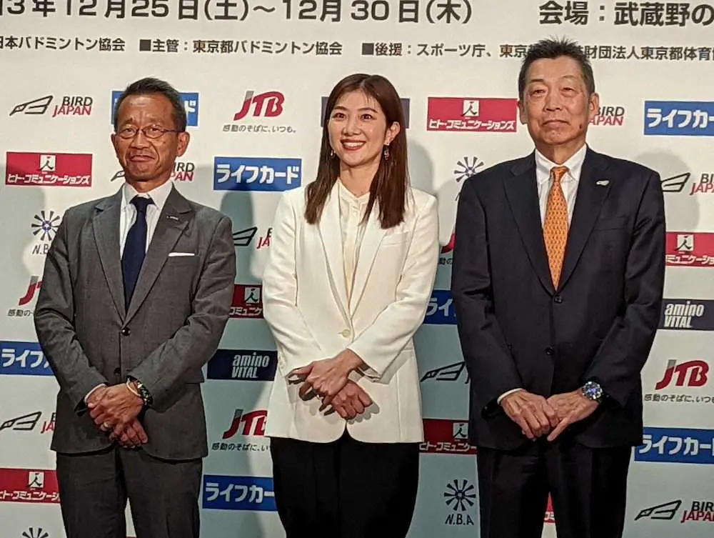 【画像・写真】バド全日本総合選手権がフジ中継で12月30日決勝に移行「年末を盛り上げたい」