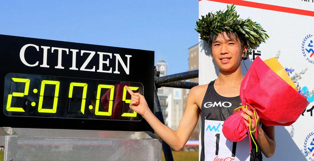 昨年の福岡国際マラソンは吉田祐也が2時間7分5秒で初優勝した