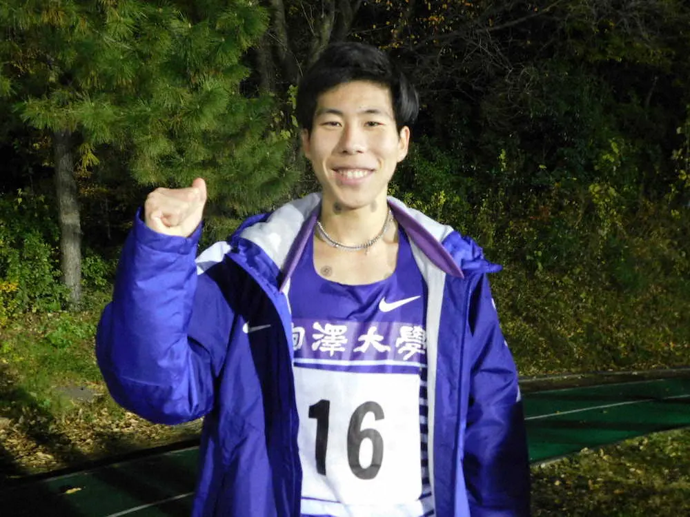【画像・写真】駒大・田沢「よっしゃー！」　1万メートル日本歴代2位の好記録、世界選手権の参加標準も突破
