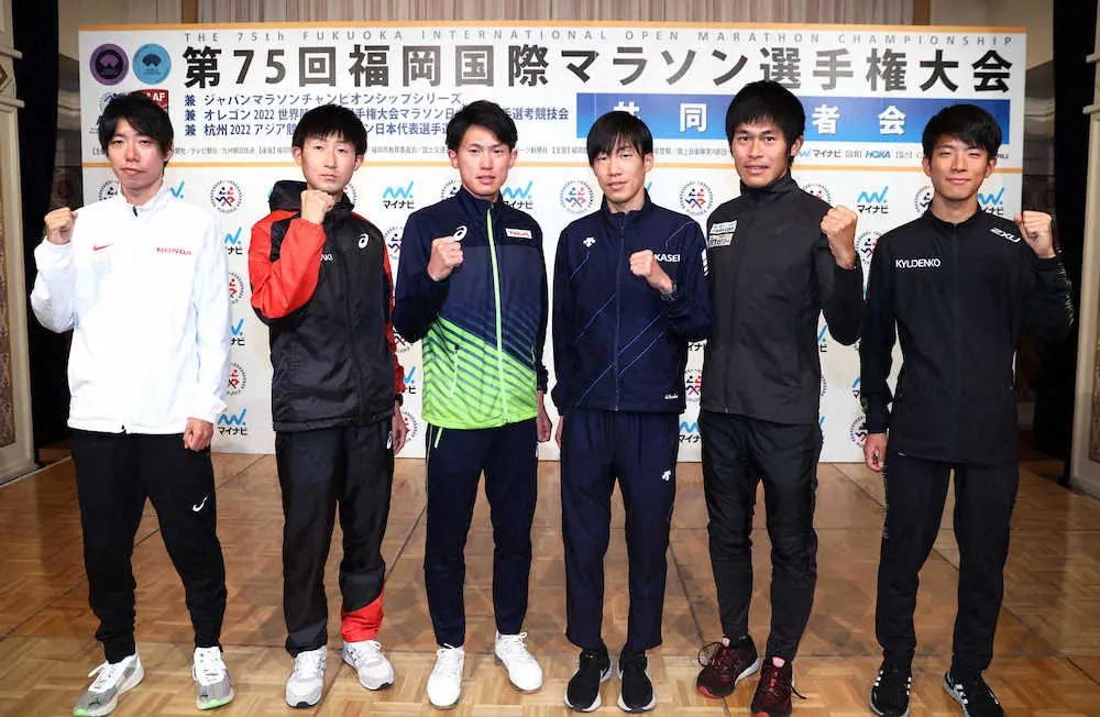 【画像・写真】設楽　パリ五輪MGC1号へ新シューズでV争い！5日最後の福岡国際マラソン