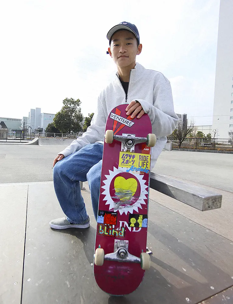 【画像・写真】スケボー　白井は2位通過「あまり考えずに楽しくやれた」ロス五輪に意欲