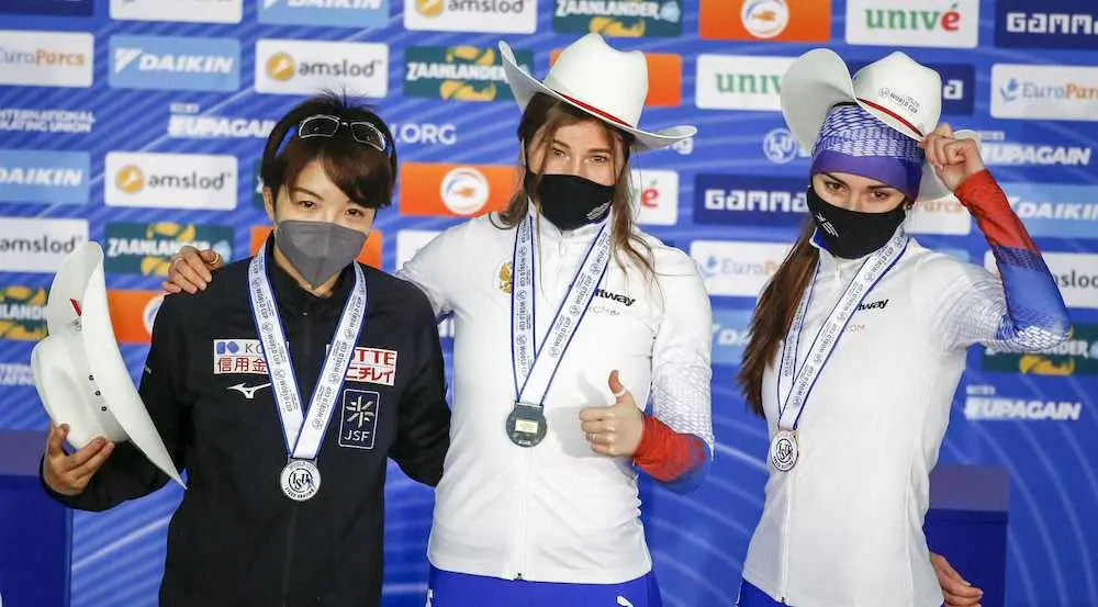 【画像・写真】小平　女子500「凄く収穫」2位、出遅れも中盤以降加速で2季ぶり36秒台