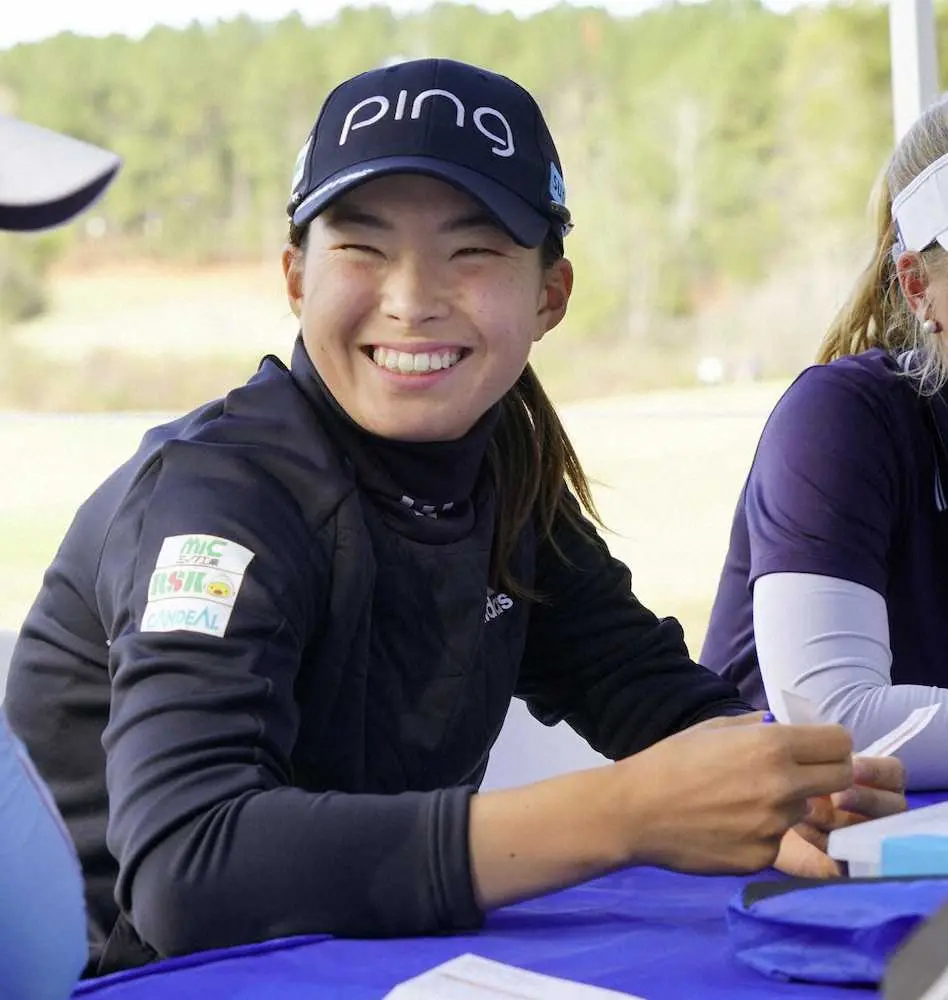【画像・写真】渋野に慢心なし「チャンスをしっかり生かしていけるように、もっともっと強くなりたい。」