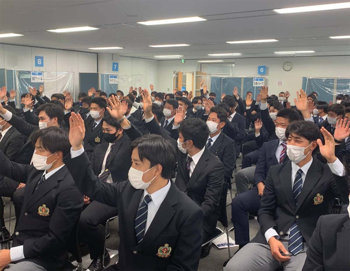 【画像・写真】【22卒】就活の序盤！セミナー講師から見た体育会学生