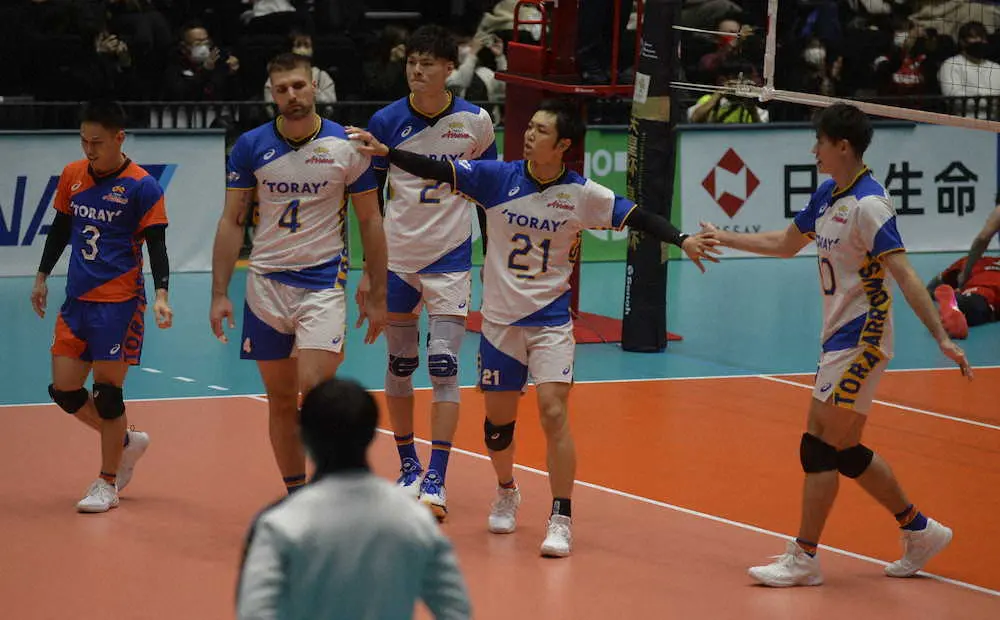 【画像・写真】男子決勝は堺VS名古屋、女子は久光VS東レ　天皇杯・皇后杯全日本バレーボール選手権