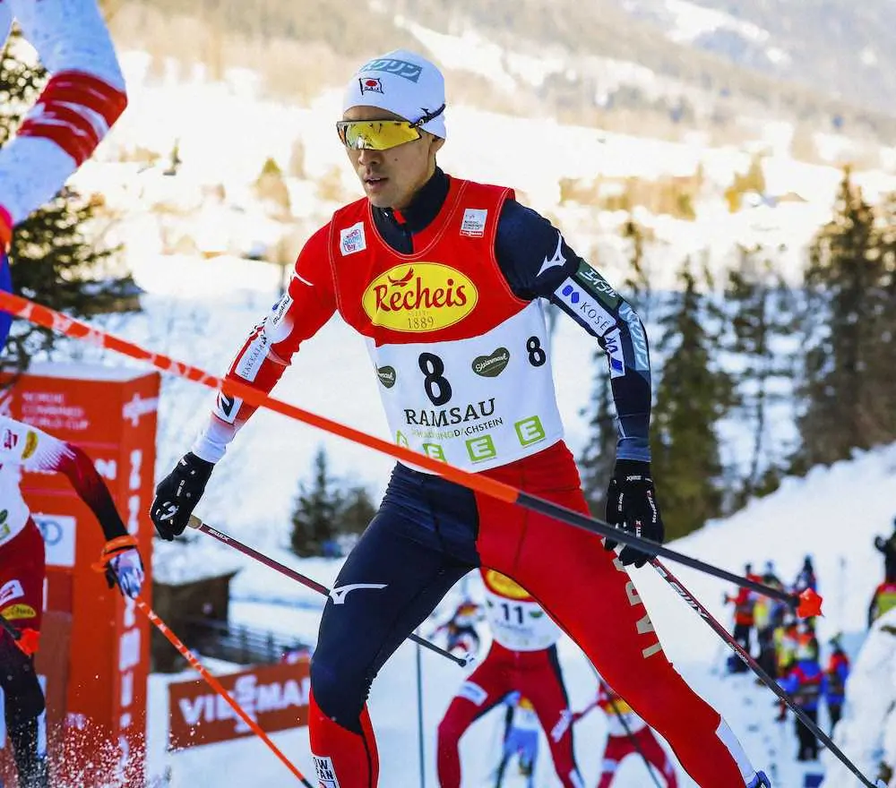 【画像・写真】暁斗は7位、後半距離で転倒　W杯複合男子個人第7戦