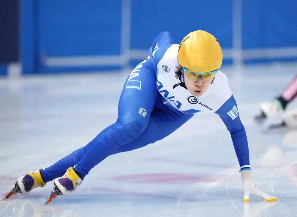 【画像・写真】神長汐音、女子500メートル大会新V　残り1枠の北京五輪へ前進