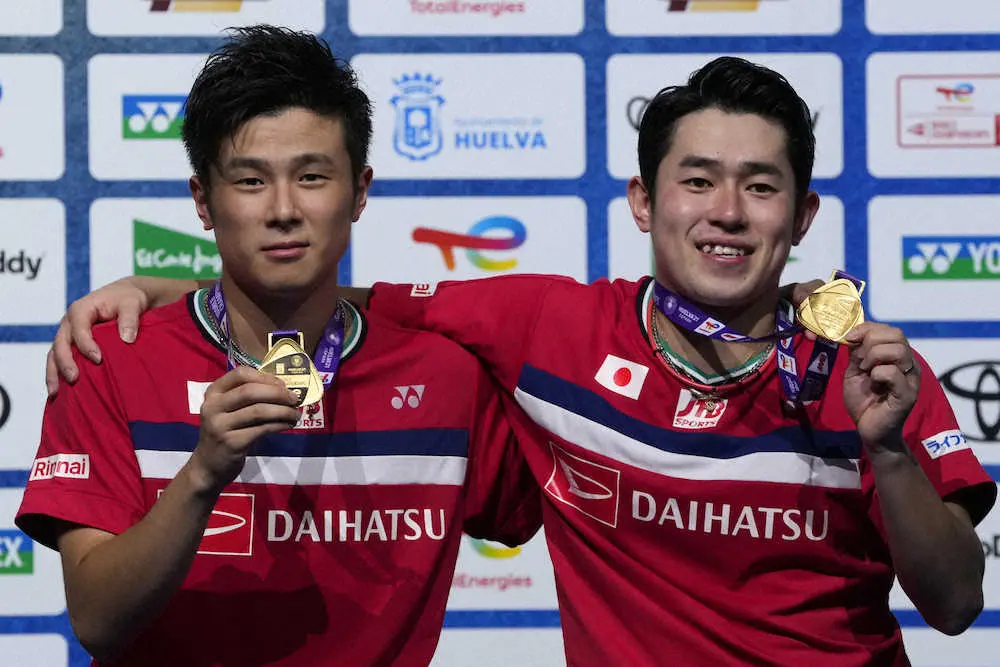 【画像・写真】バドミントン男子複ホキコバ、日本勢初の世界制覇！「めっちゃうれしい」年間王者に続く快進撃