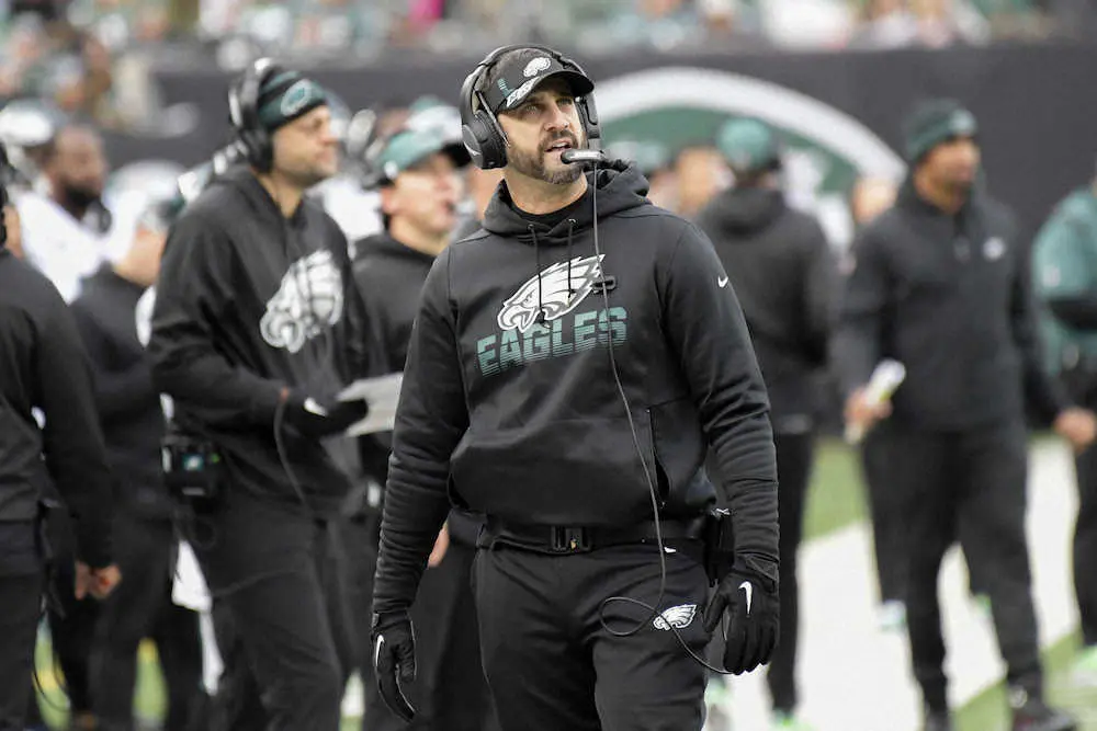 【画像・写真】NFLイーグルスのシリアンニ監督が陽性反応　勝利翌日に体調不良を訴える