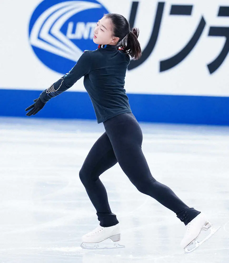 【画像・写真】坂本花織、五輪「誰よりも出たい気持ちは強い」　不調乗り越え3年ぶり制覇目指す