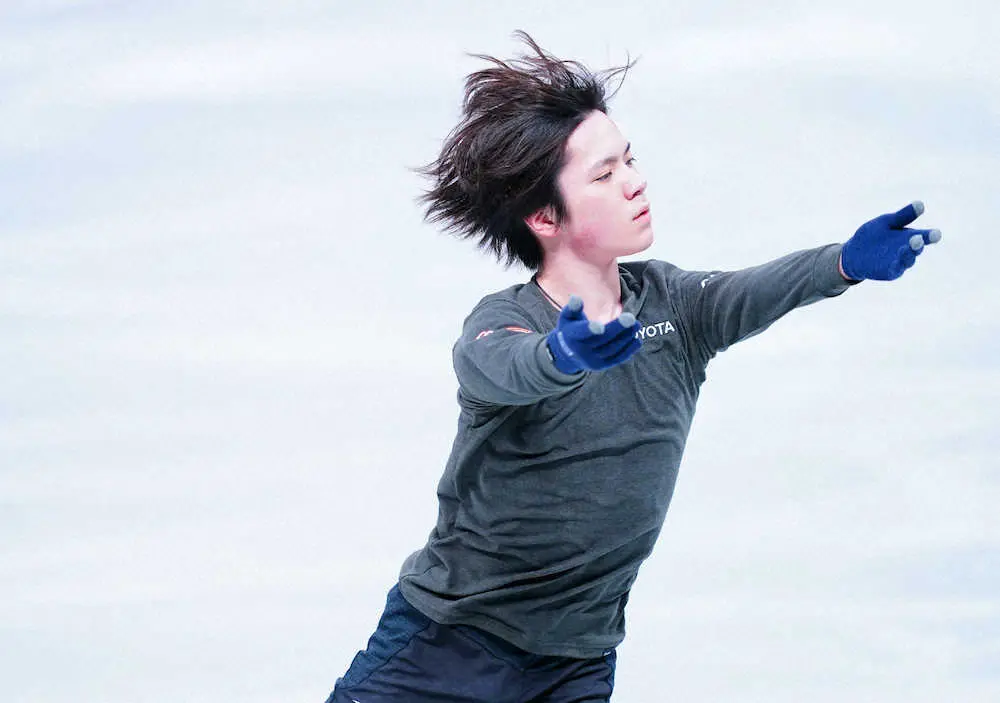 【画像・写真】宇野昌磨　フリー「ボレロ」を調整　あす24日に男子SP