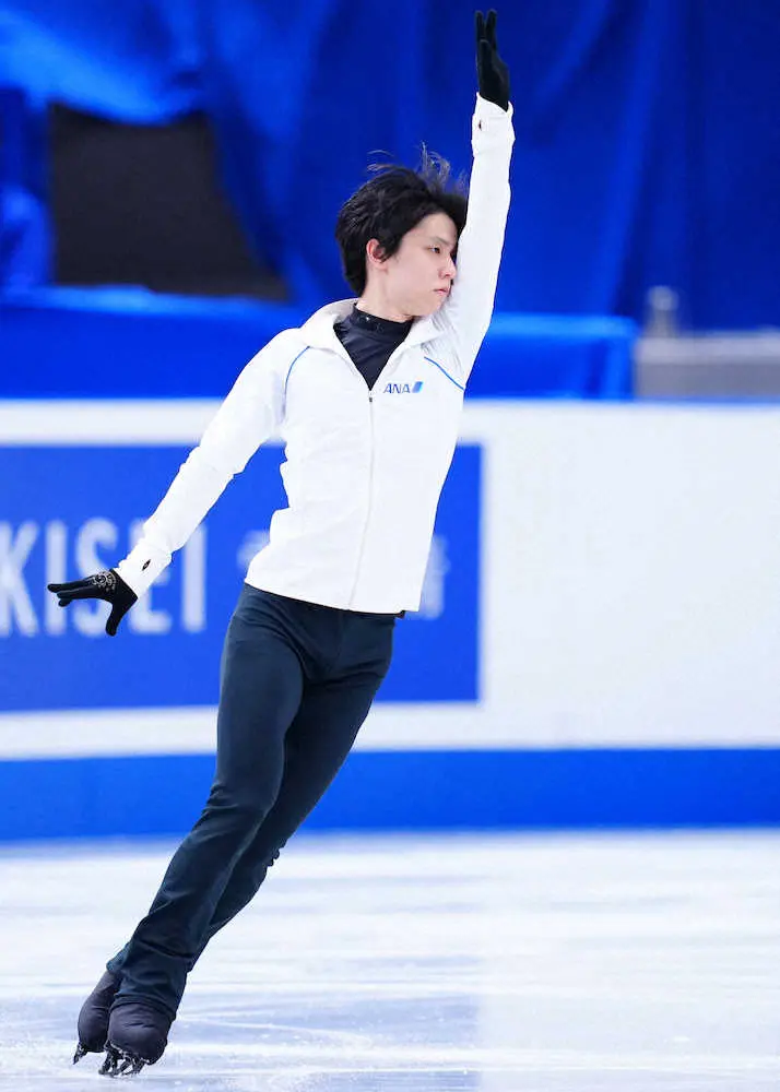 【画像・写真】羽生結弦、北京五輪に意欲「目指す明言で」