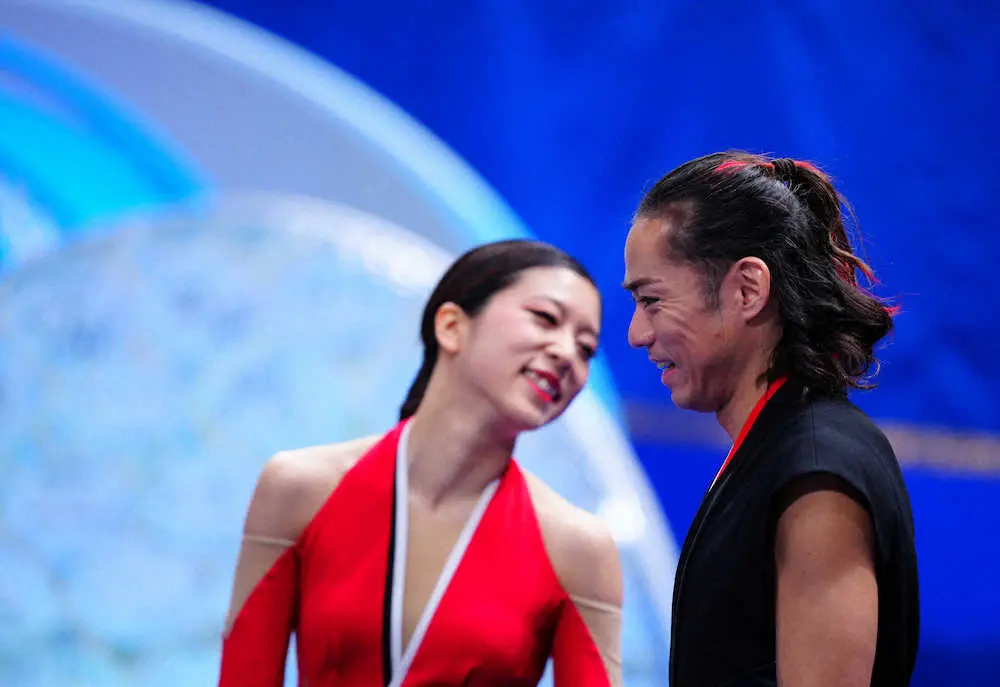 【画像・写真】村元、高橋組　転倒などで2位発進　フリーに向け「攻めた気持ちで」