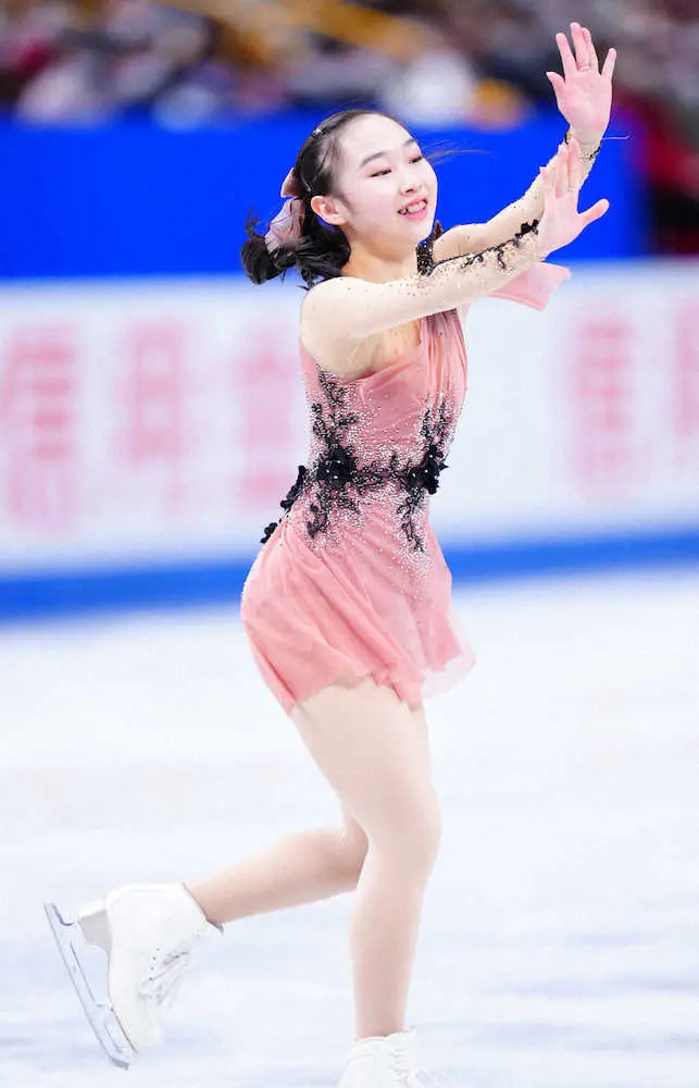 【画像・写真】松生理乃は72・31点で6位スタート「久しぶりに大きなミスなくできた」