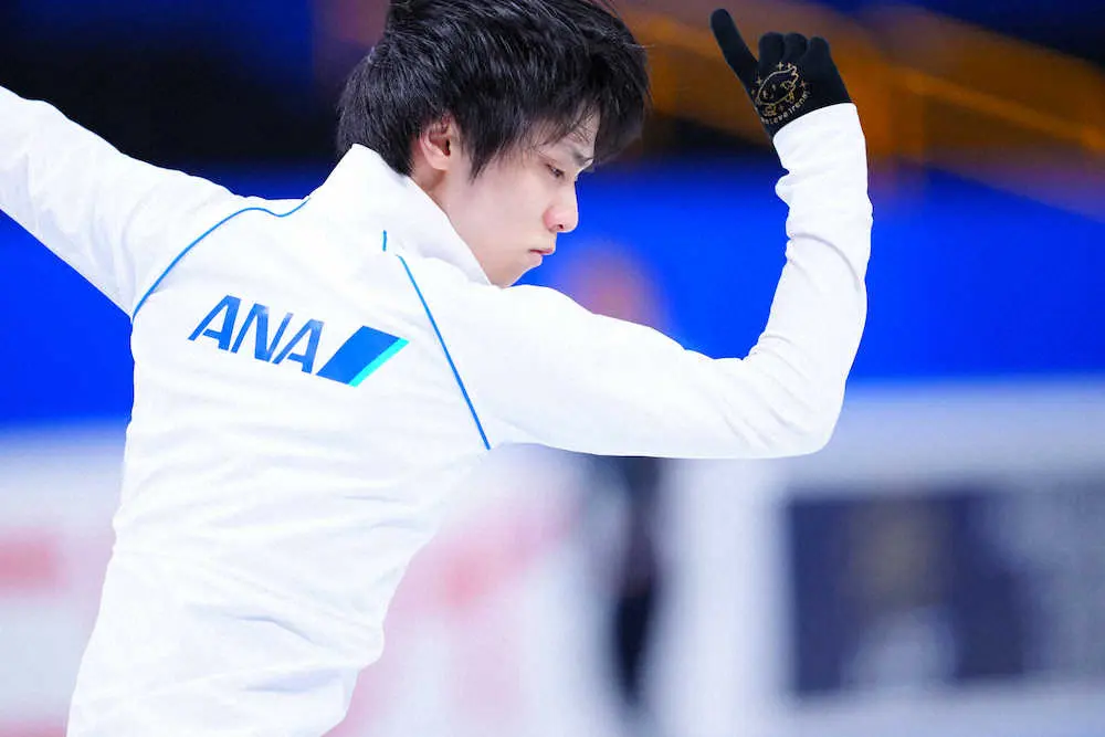 【画像・写真】羽生結弦がSP見据えて調整、午後7時42分「序奏とロンド・カプリチオーソ」初演
