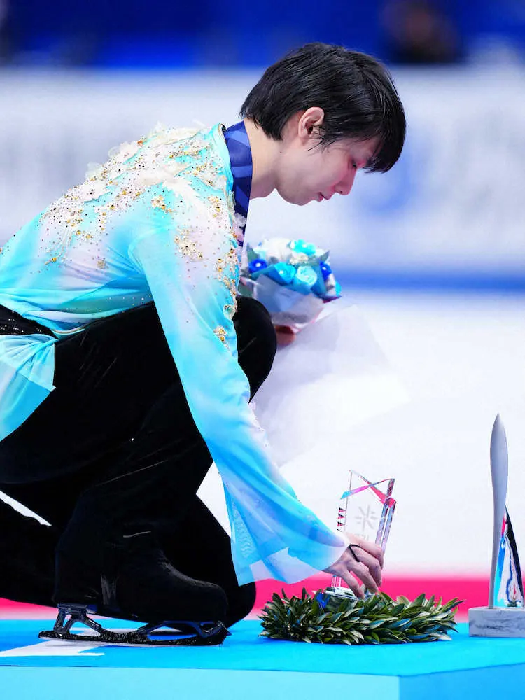【画像・写真】＜全日本フィギュア最終日＞優勝した羽生結弦（撮影・小海途　良幹）