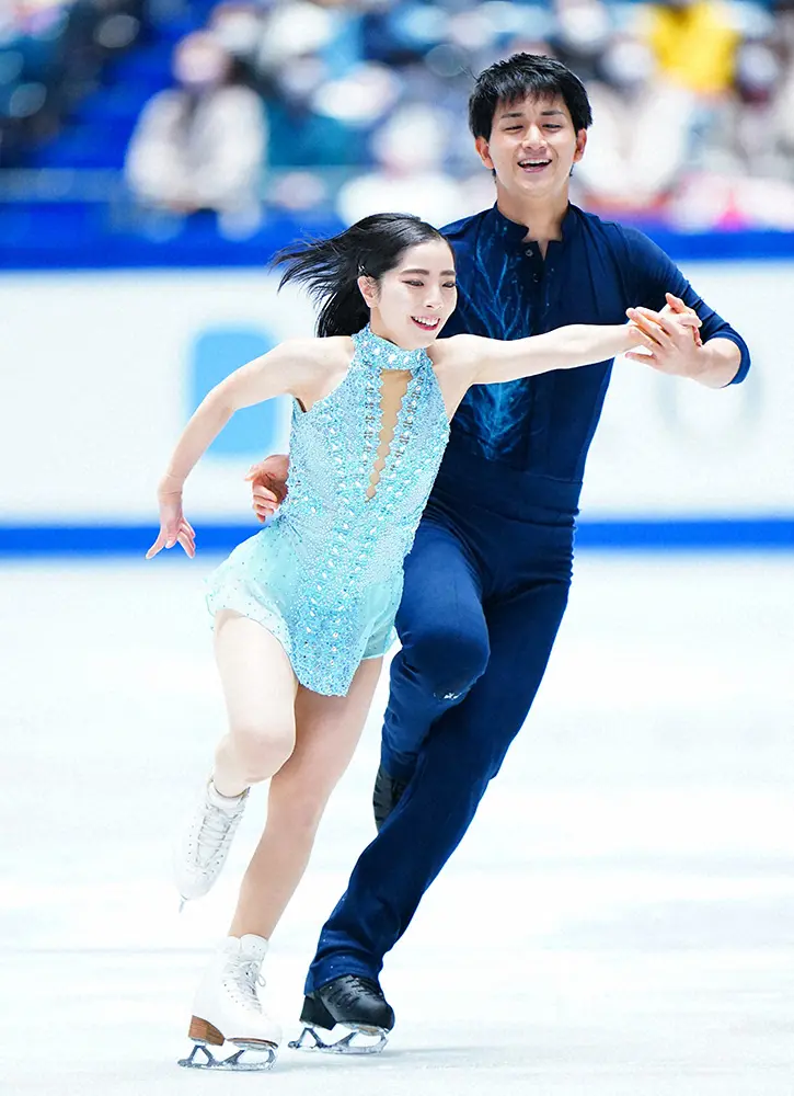 【画像・写真】フィギュアペア“りくりゅう”三浦、木原組　北京五輪団体戦で「日本の力になりたい」
