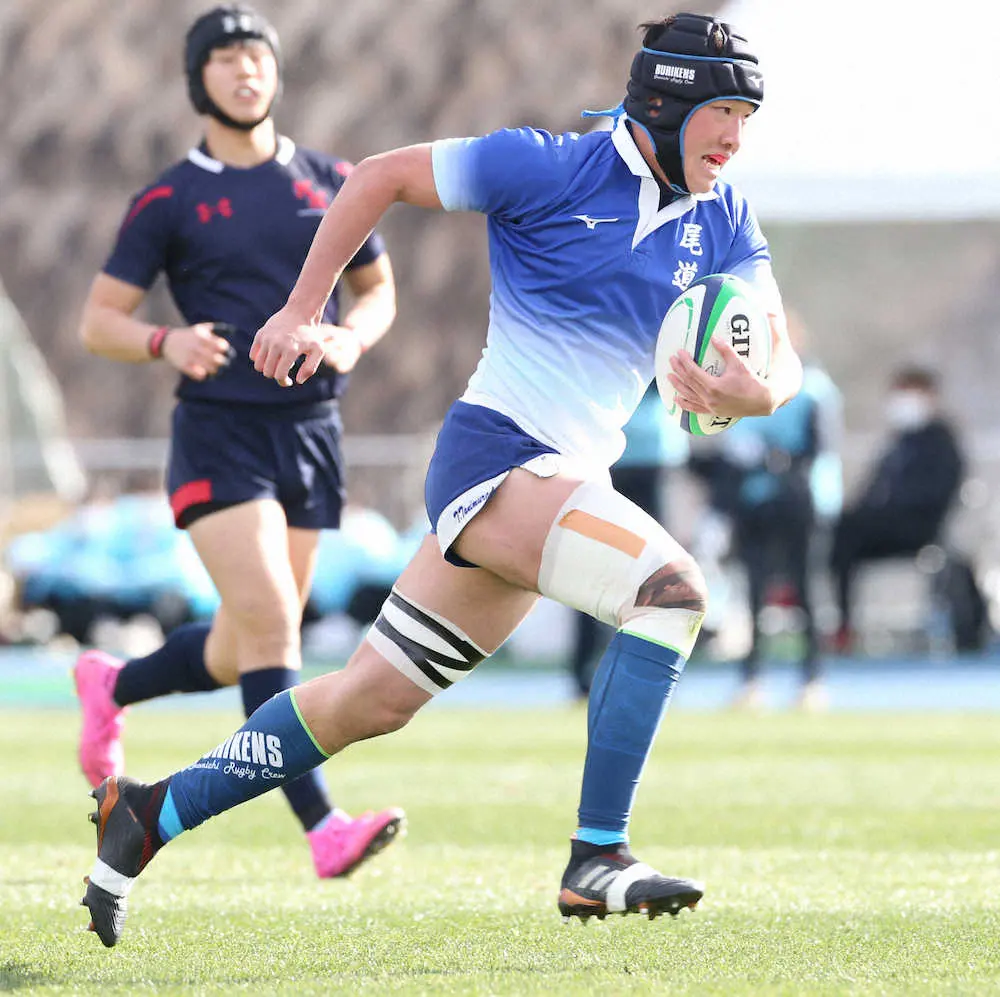 【画像・写真】尾道“ボディービル効果”だ！　重量級FWに低さで勝負　実の少ないスクラム強化が攻撃の起点に